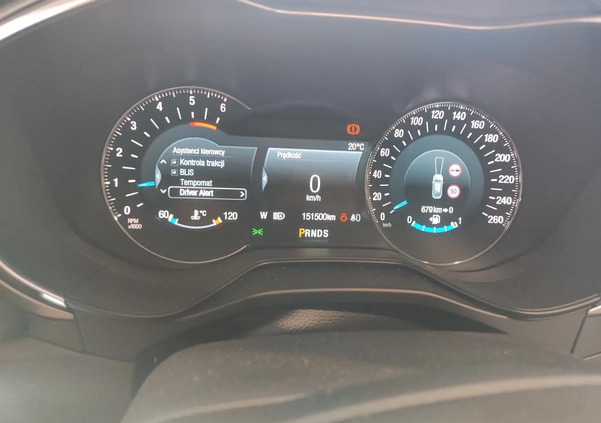 Ford Mondeo cena 85900 przebieg: 161000, rok produkcji 2018 z Korsze małe 436